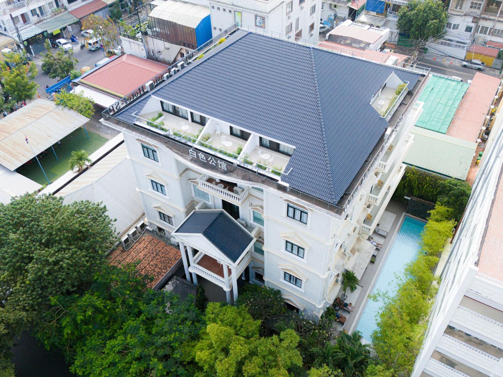 White Mansion 白色公馆 Otel Phnom Penh Dış mekan fotoğraf