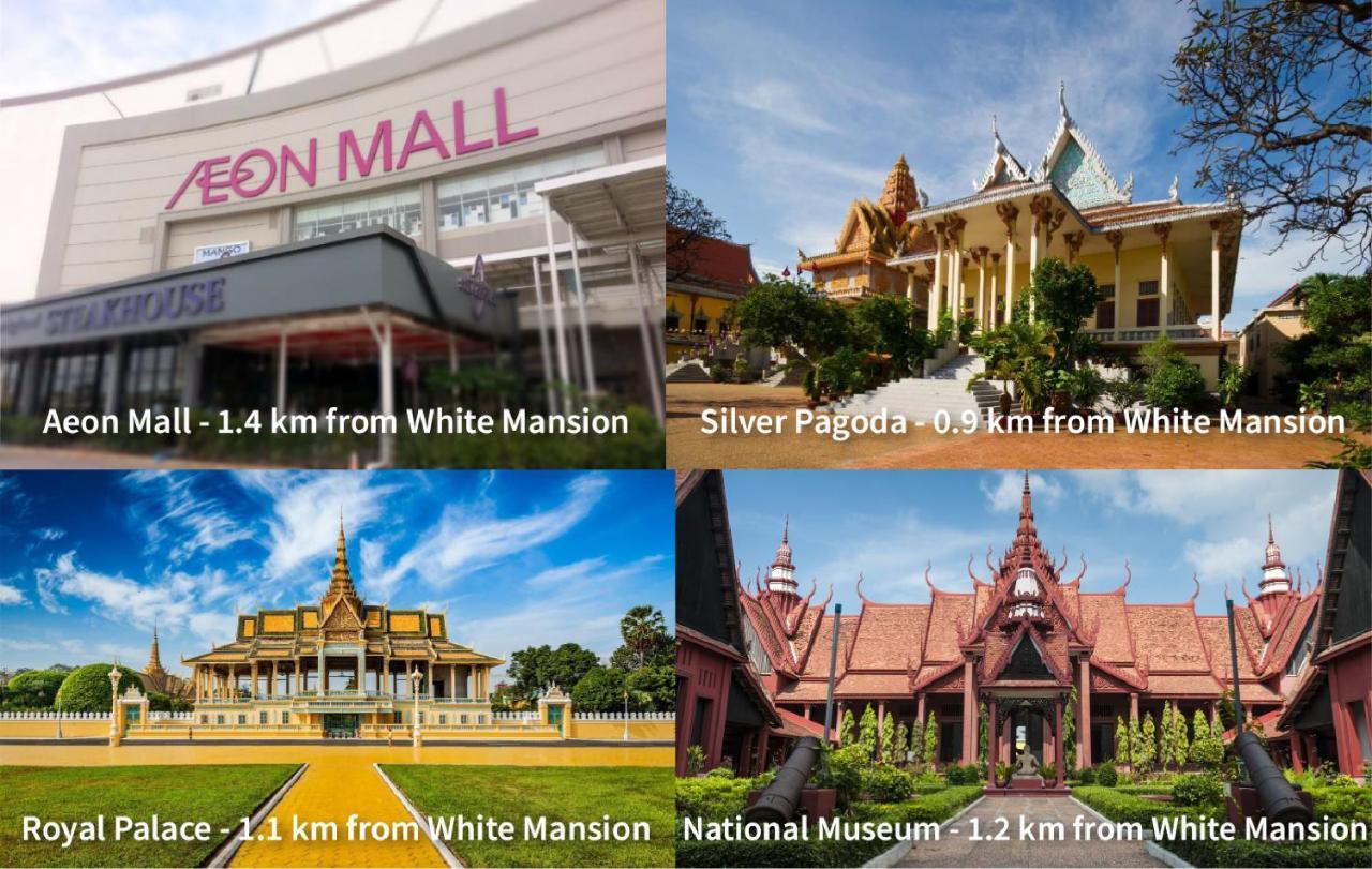 White Mansion 白色公馆 Otel Phnom Penh Dış mekan fotoğraf